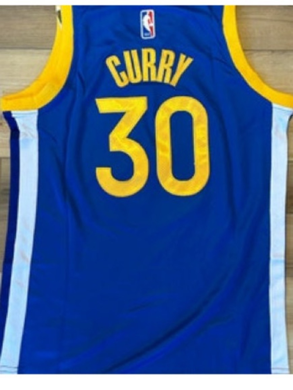 Stephen Curry #30 Golden State Warriors Blue Kids Youth Medium Jersey